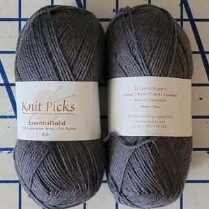 Yarn - Knit Picks - Essential Solid